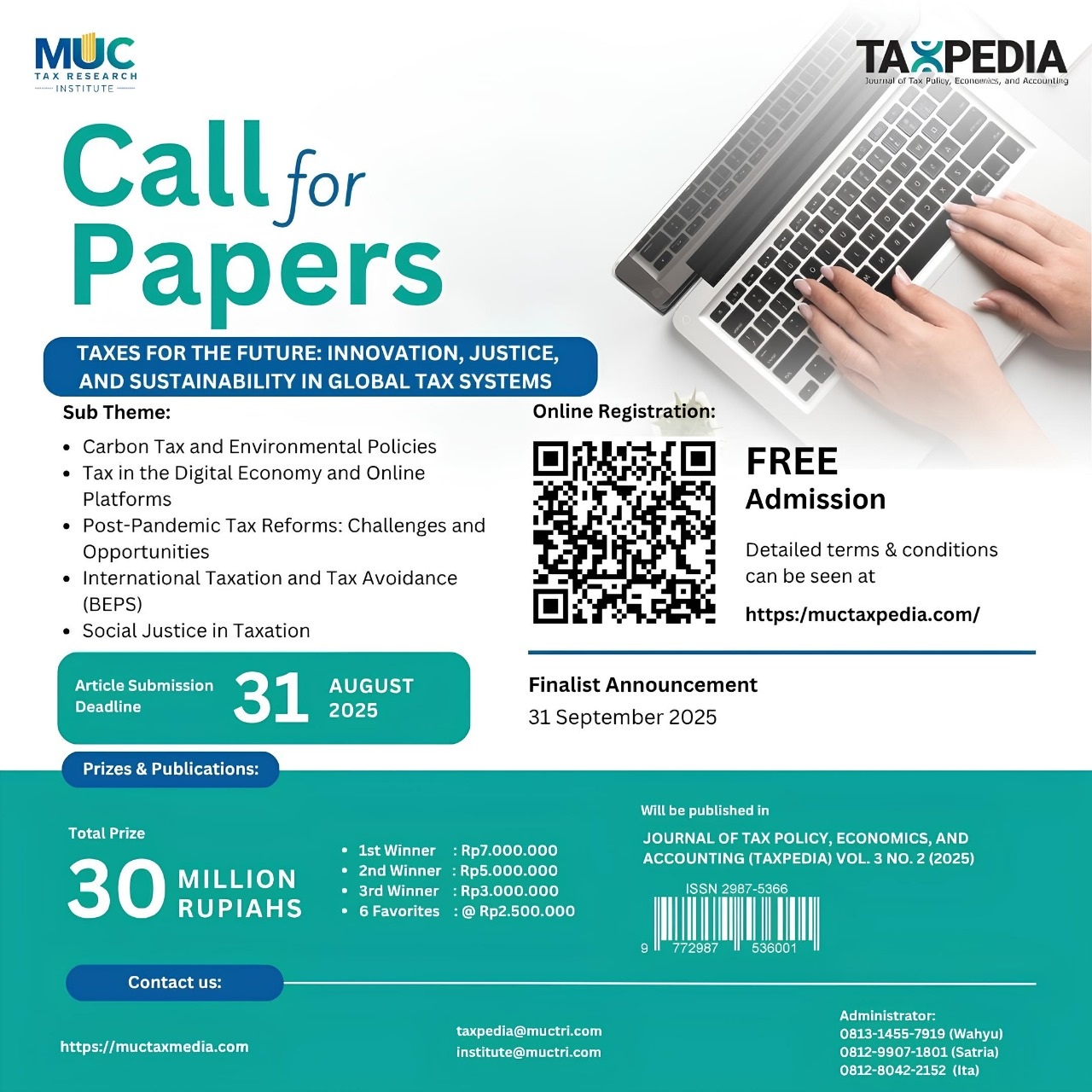 Poster Announcement Call for paper 2025